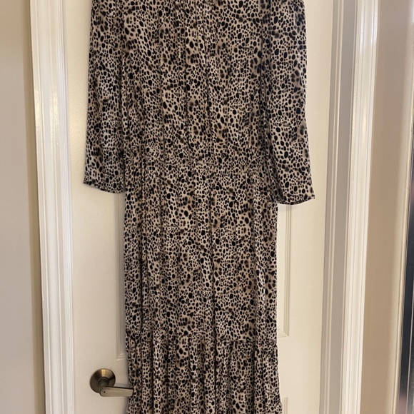 Midi animal print dress - Picture 2 of 2
